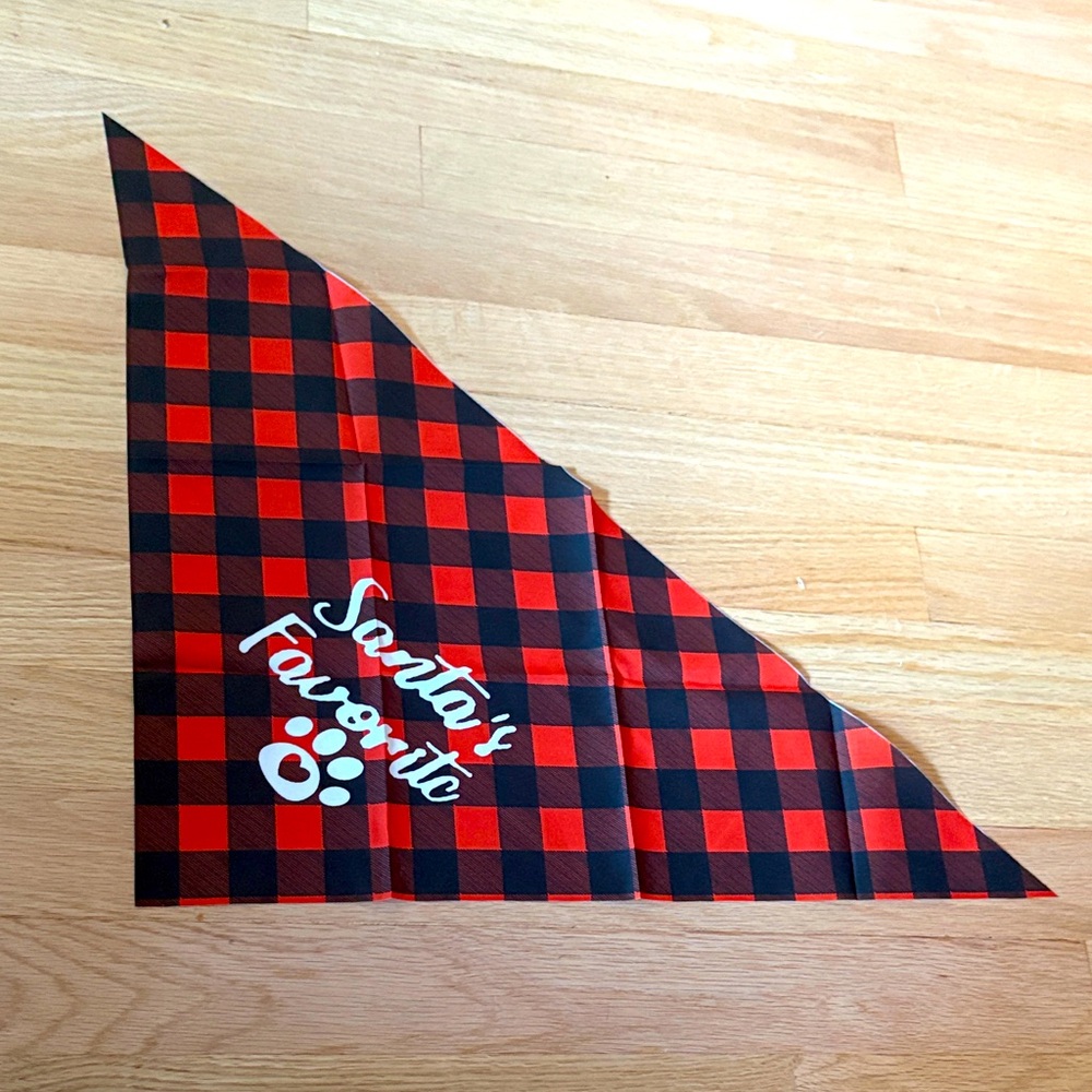 Santa’s Favorite Pet Bandana Cats and Dogs
